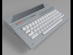 atari 130 xe Model 3D