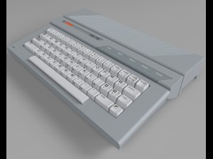 atari 130 xe Model 3D