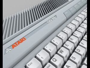 atari 130 xe Model 3D