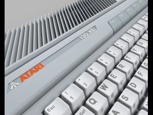 atari 130 xe 3D Model