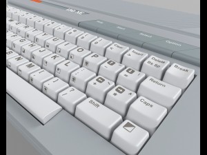 atari 130 xe Model 3D