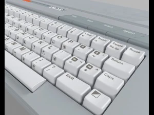 atari 130 xe 3D Model