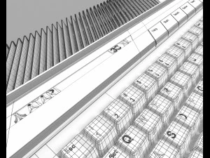 atari 130 xe 3D Model