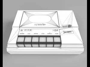 atari 130 xe 3D Model