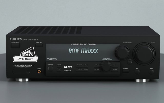 philips fr550 3D Modell .c4d .max .obj .3ds .fbx .stl .blend 