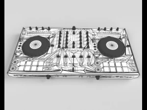 pioneer serato ddj-sx 3D Model