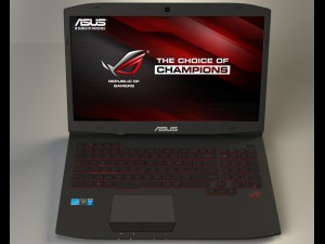 asus g751 3D मॉडल