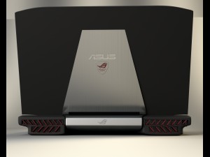 asus g751 Modelo 3D