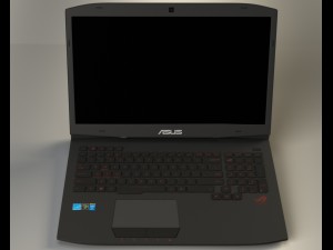 asus g751 Modelo 3D