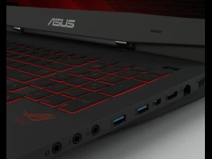 아수스 g751 3D 모델