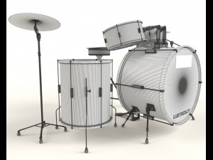 pearl percussion 3D Model
