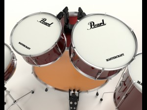 pearl percussion 3D Model