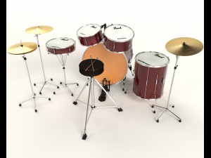 pearl percussion 3D Model