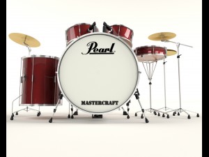 pearl percussion 3D Model