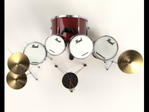 pearl percussion 3D Model