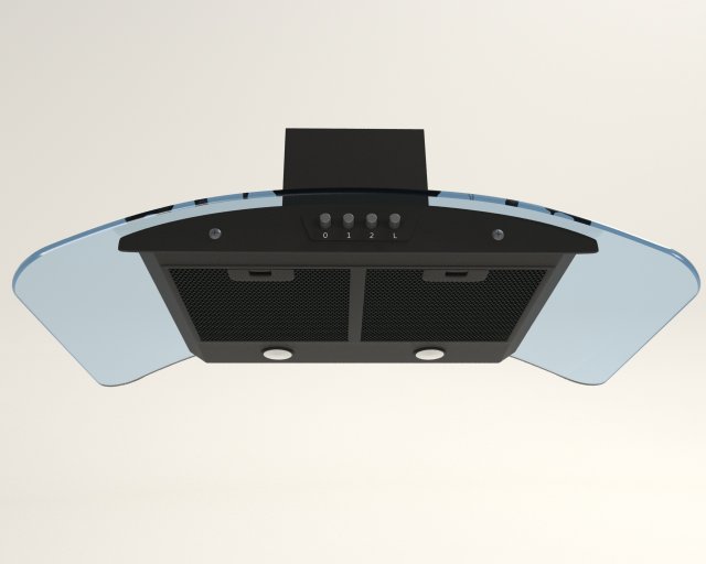 kitchen hood 3D 모델 .c4d .max .obj .3ds .fbx .stl .blend 