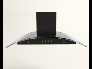 kitchen hood 3D 모델