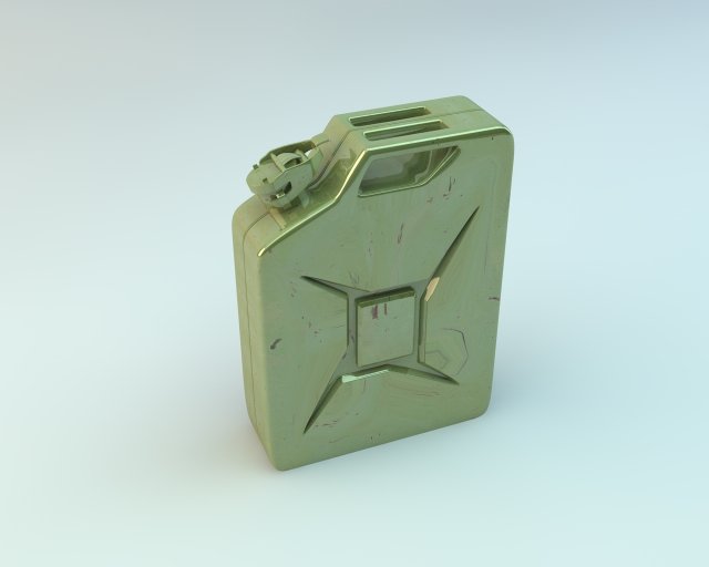 fuel tank 3D Model .c4d .max .obj .3ds .fbx .stl .blend