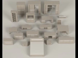 coleção madras Modelo 3D