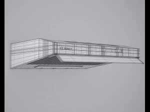 okap kuchenny Model 3D