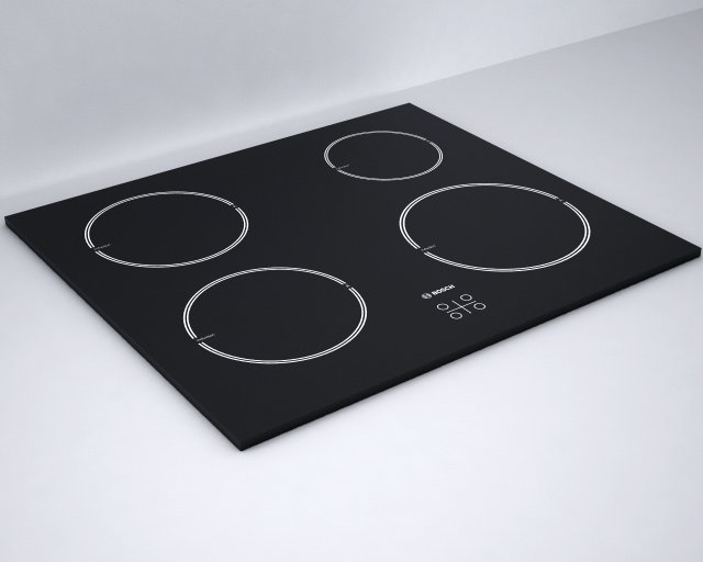 bosch induction 3D Model .c4d .max .obj .3ds .fbx .stl .blend 