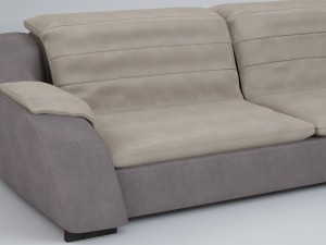 sofa and armchairs Model 3D