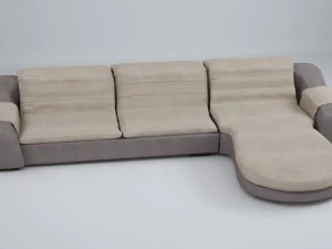 sofa and armchairs 3D Model