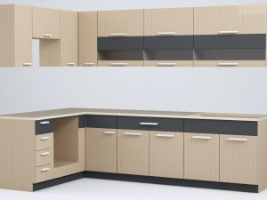kitchen furniture 3D Модель