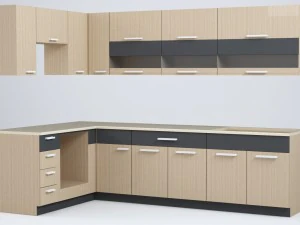 meble kuchenne Model 3D