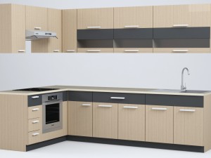 kitchen furniture 3D Модель