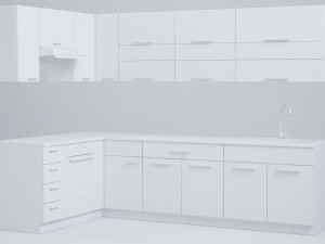 kitchen furniture 3D Модель