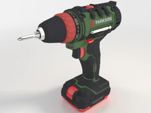 cordless drill 3D Model