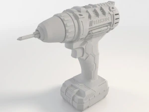 cordless drill 3D Model