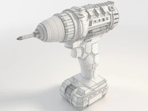 cordless drill 3D Model