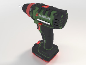 cordless drill 3D Modell