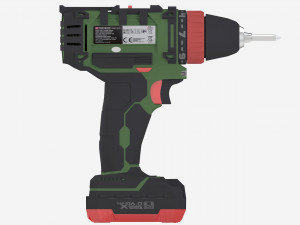 cordless drill 3D Modell