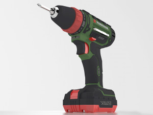 cordless drill 3D Modell