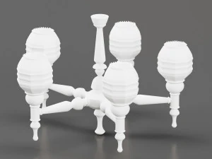 old chandelier 3D Model