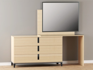 ambra furniture set Modèle 3D