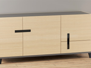 ambra furniture set Modèle 3D