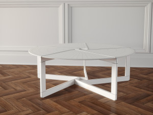 coffe tables set 01 3D Model