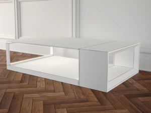 coffe tables set 01 3D Model