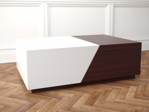 coffe tables set 01 3D Model