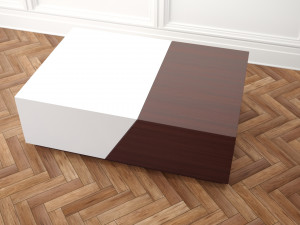 coffe tables set 01 3D Model