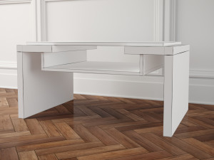 coffe tables set 01 3D Model