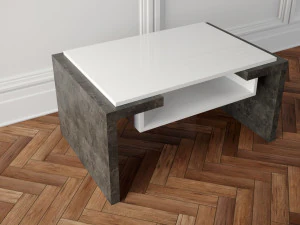 coffe tables set 01 3D Model