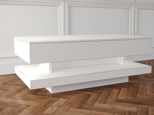 coffe tables set 01 3D Model