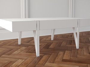 coffe tables set 01 3D Model