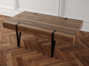 coffe tables set 01 3D Model