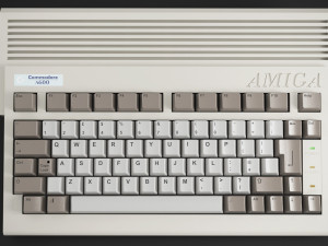 Commodore amiga 600 3D Модель